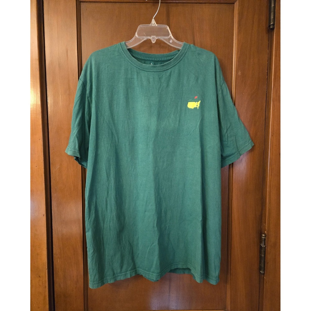 The Masters Tournament Augusta National T-Shirt Green 2017 Tee Sz XL Red Jacket*